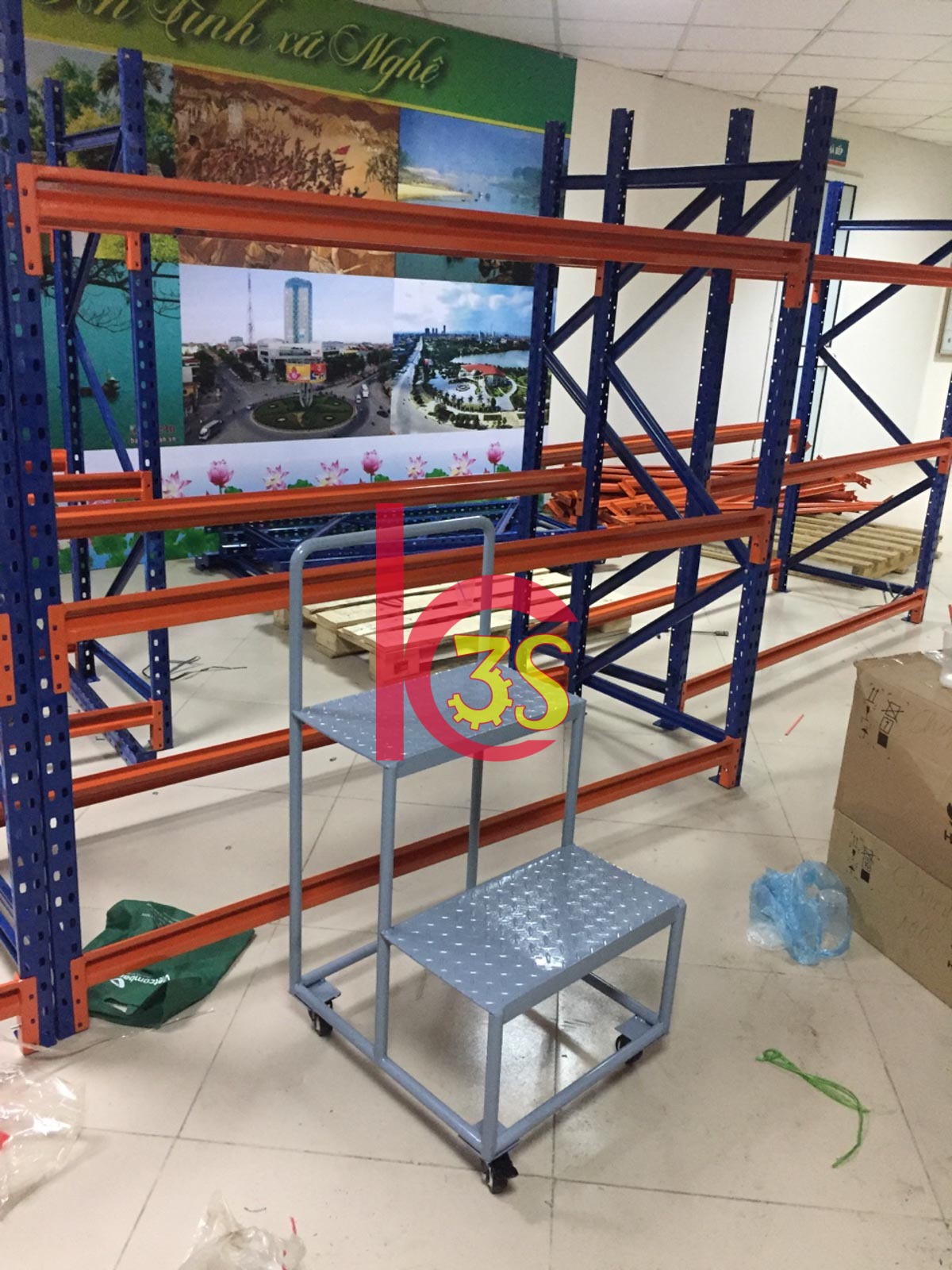 Sản xuất xe thang di động dưới 1m