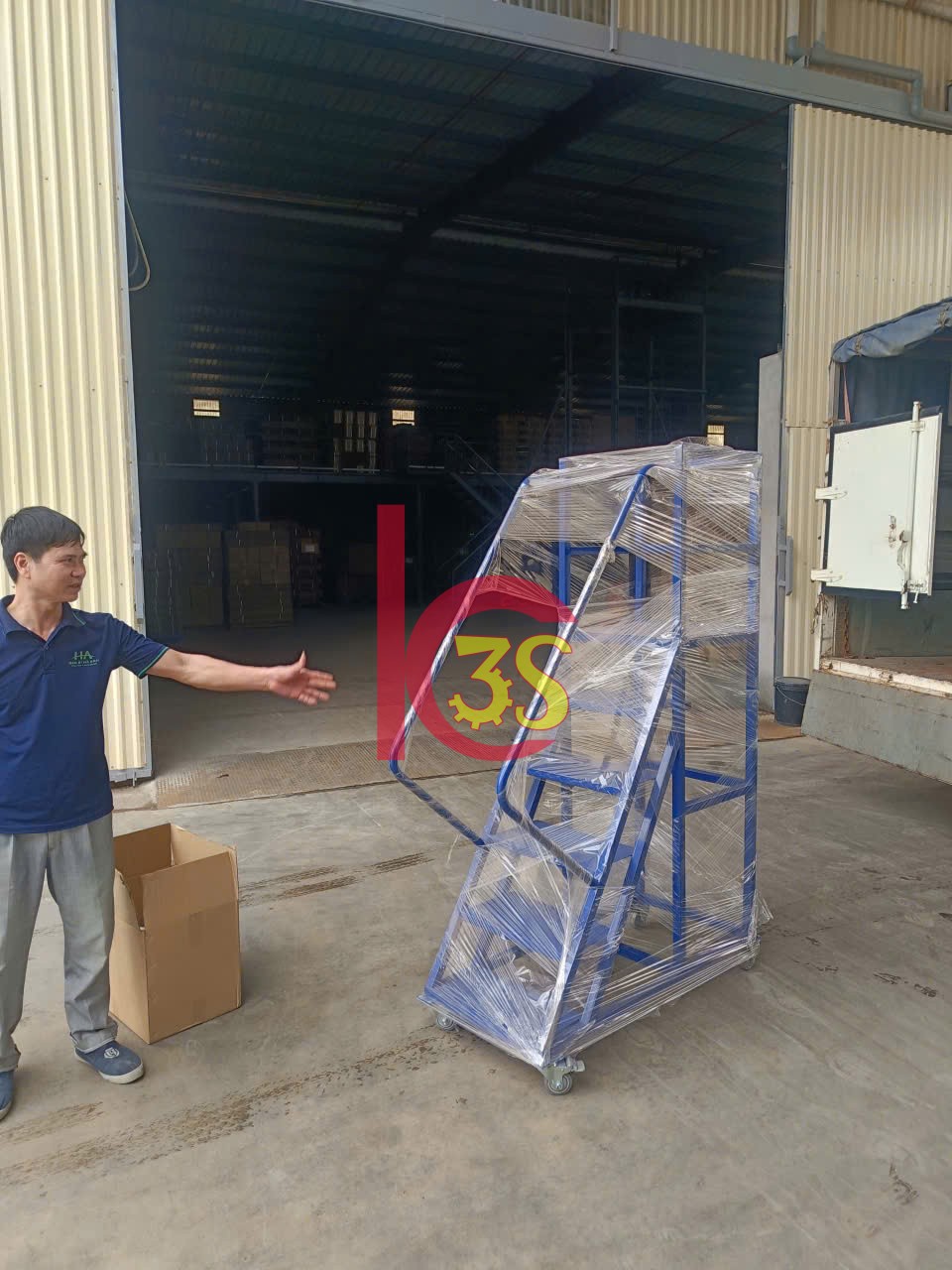 Xe thang di động độ cao 1m